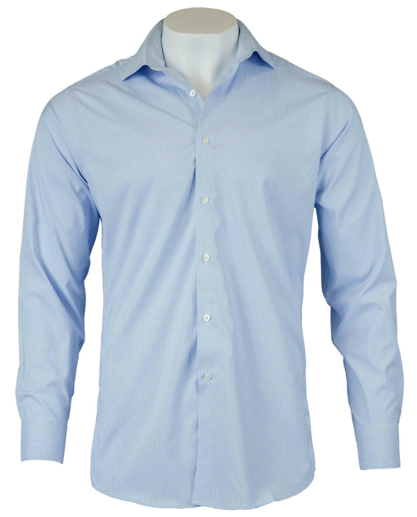 Perry Ellis Men's Slim Fit Spread Collar Dress Shirt