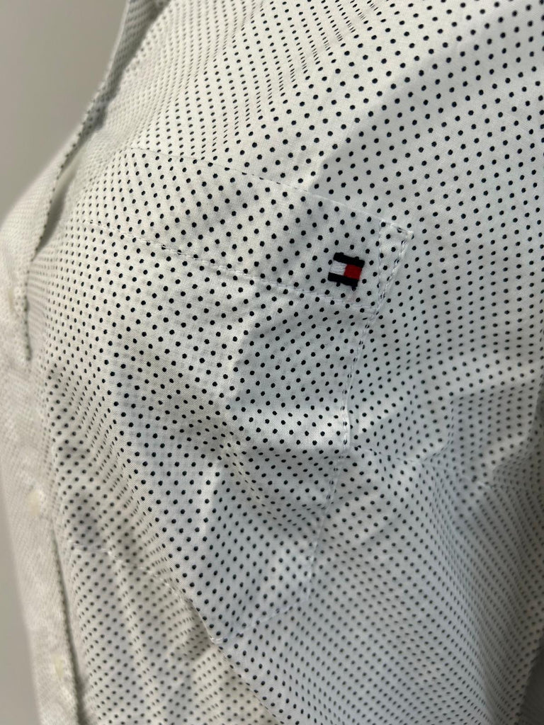 Tommy Hilfiger Women's Roll Tab Button Down Shirt