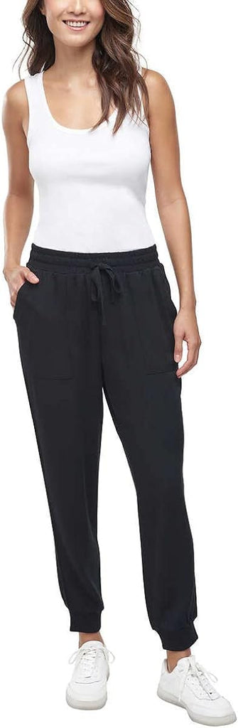 Splendid Women's Elastic Waist Drawstring Front Pocket Jogger Pants