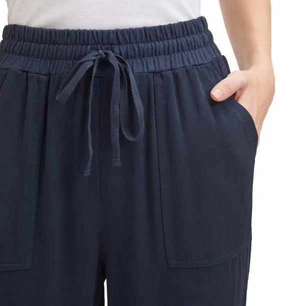 Splendid Women's Elastic Waist Drawstring Front Pocket Jogger Pants