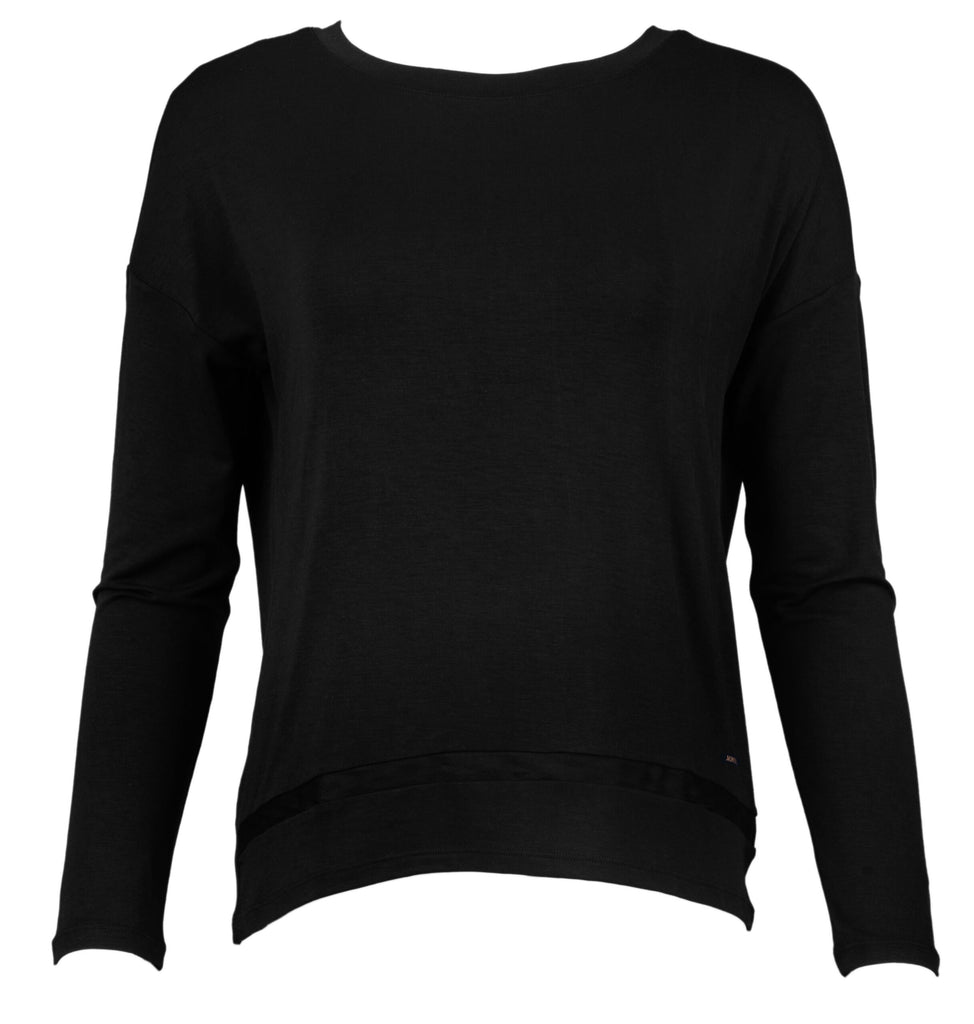 Mondetta Women's Relaxed Knit Drape Top