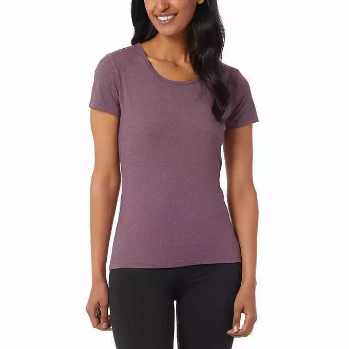 32 Degrees Cool Women's 3-Pack Short Sleeve Scoop Neck Tee