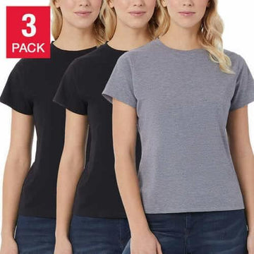 32 Degrees Cool Women's Cotton Tee 3-Pack