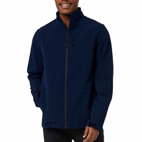 32 Degrees Heat Men's Full Zip Jacket with Stand Up Collar