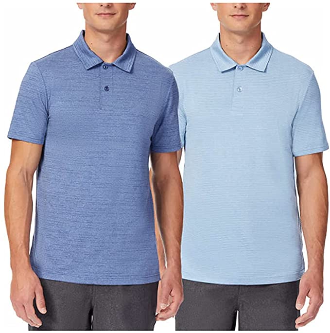 Looking for the perfect addition to your wardrobe? Look no further than 32 Degrees Men's 2 Pack Polo