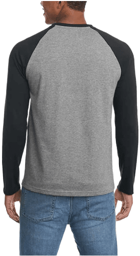Hurley Men's Baseball Raglan Long Sleeve T-Shirts