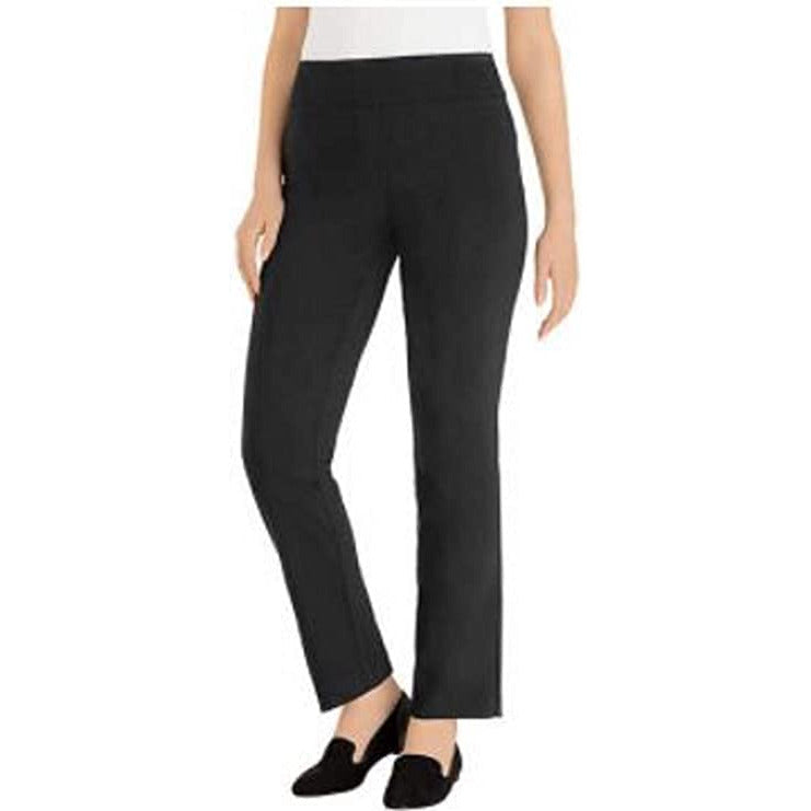 Hilary Radley Women's Pull-On Pant with Tummy Control