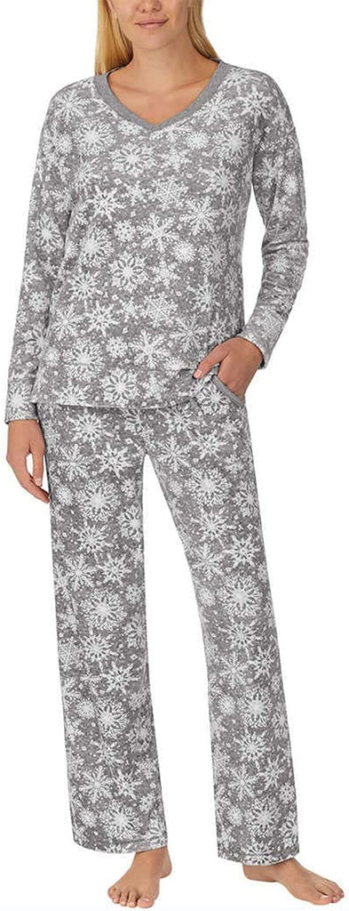 Nautica Women's 2 Piece Fleece Pajama Sleepwear Set