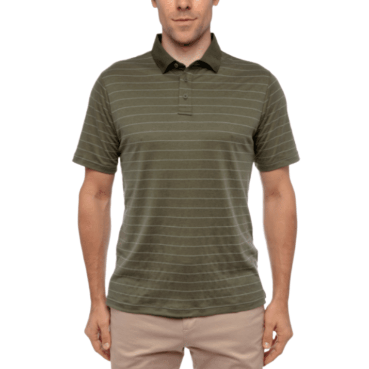Glacier Performance Men's Short Sleeve Cotton Blend Polo