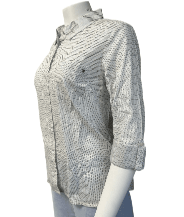 Tommy Hilfiger Women's Roll Tab Button Down Shirt