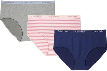 Calvin Klein Women's Stretch Seamless Modern Brief 3-Pack Panties