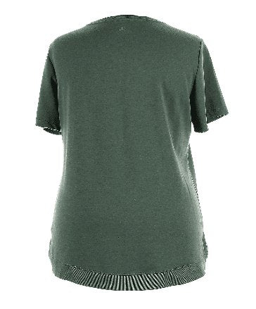 Danskin Women's Tunic Short Sleeve Shirts