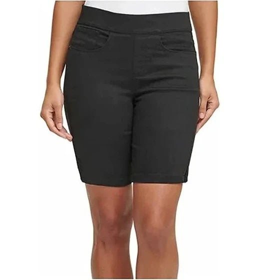 DKNY Women's Comfort Stretch Pull-On Bermuda Shorts