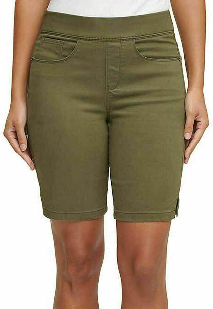 DKNY Women's Comfort Stretch Pull-On Bermuda Shorts