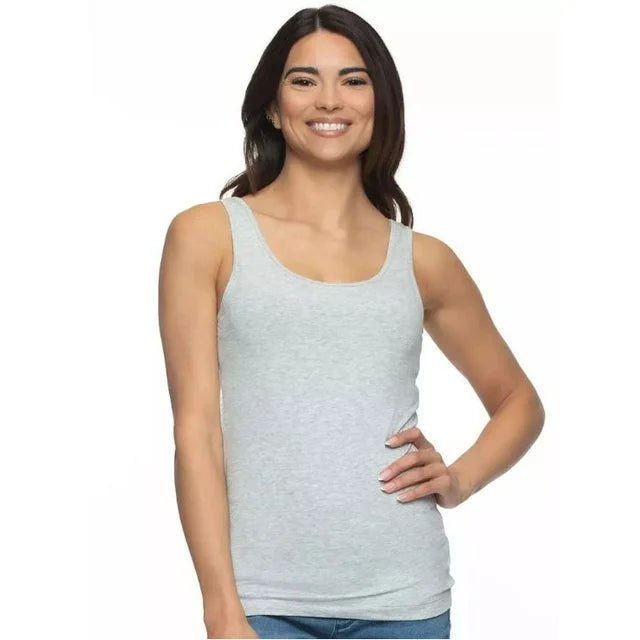 Felina Women's 4-Pack Reversible Cotton Tank Top