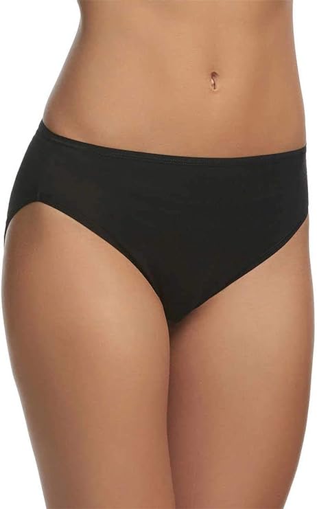 Felina Women's 8 Pack Cotton Stretch Hi-Cut Full Coverage Panty