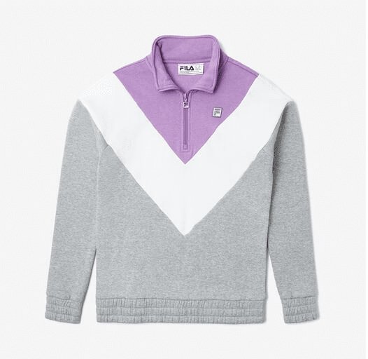 Fila Logo Women's 1/4 Zip Sweatshirt Pullover