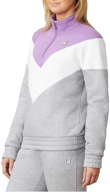 Fila Logo Women's 1/4 Zip Sweatshirt Pullover
