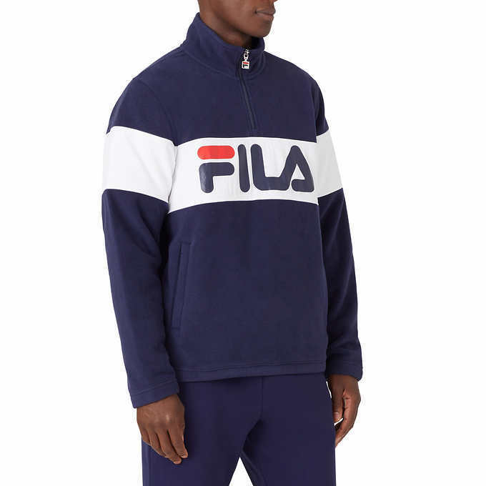 Fila Men's Fleece Pullover Jacket