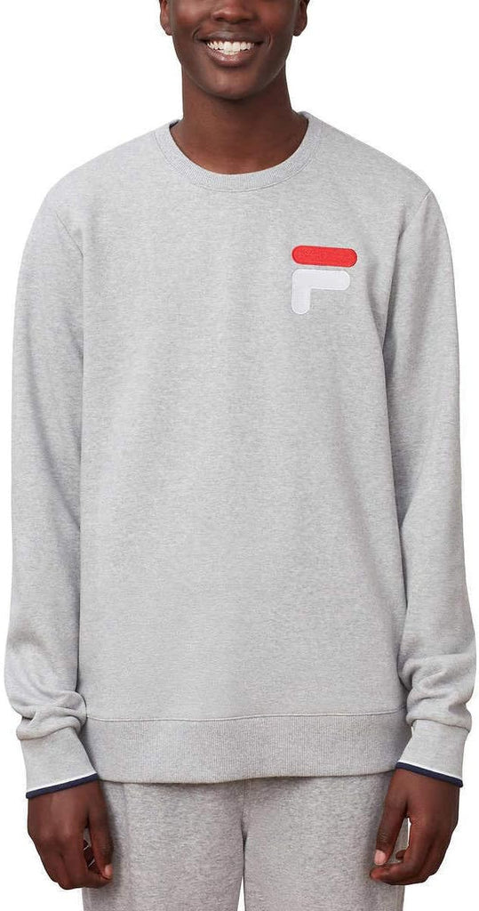 Fila Men's French Terry Crew Neck Sweatshirt