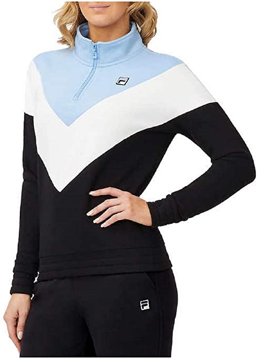 Fila Logo Women's 1/4 Zip Sweatshirt Pullover