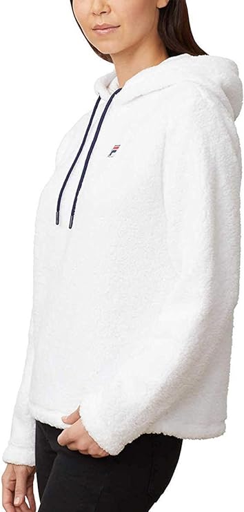 Fila Women's Josephine Sherpa Crop Hoodie