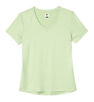 Fila Women's Short Sleeve V-Neck Top