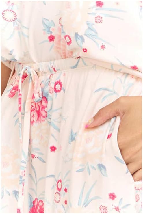 Flora Nikrooz Women's 2 Piece Shirt and Pant PJ Set