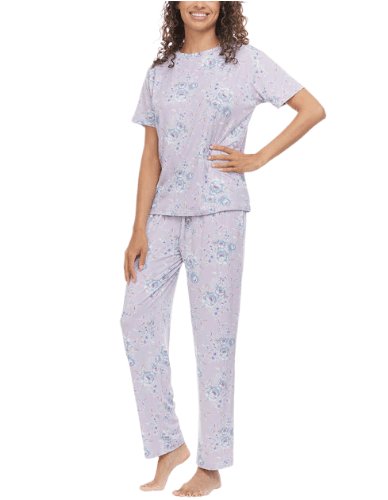 Flora Nikrooz Women's 2 Piece Shirt and Pant PJ Set