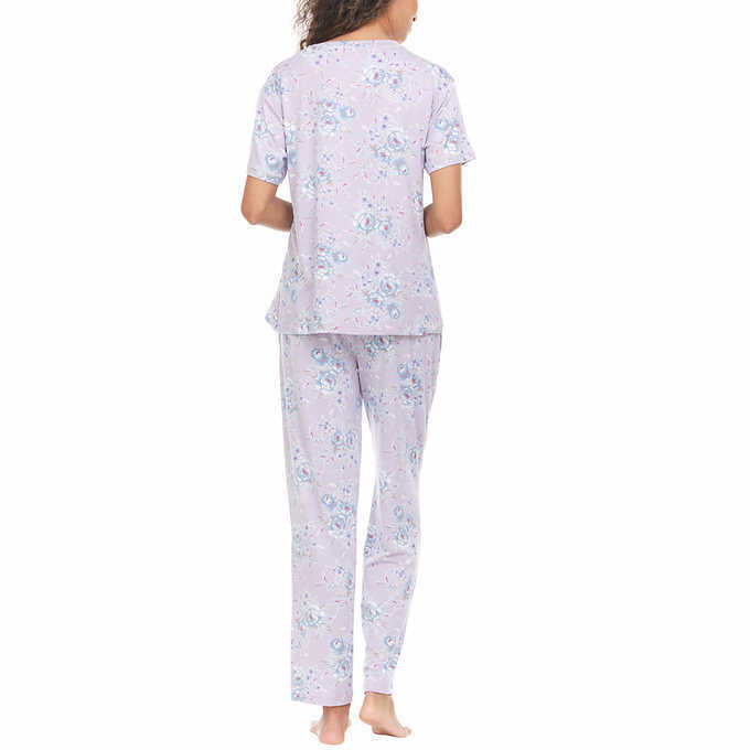 Flora Nikrooz Women's 2 Piece Shirt and Pant PJ Set