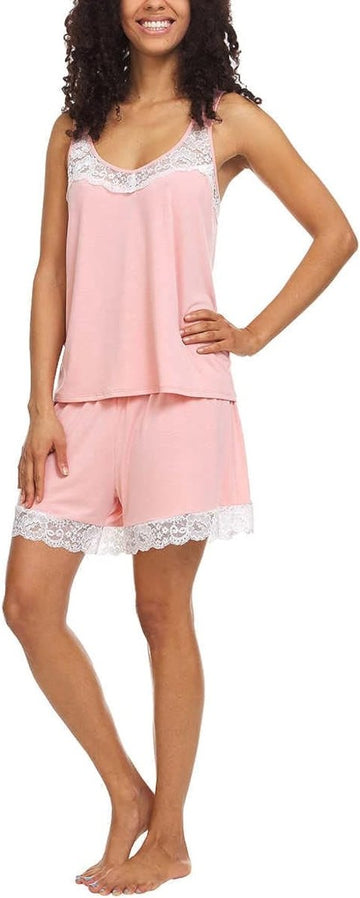 Flora Nikrooz Women's Tank & Short PJ Set