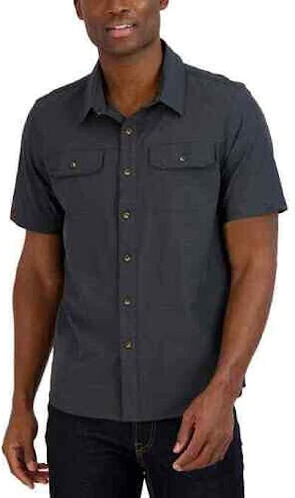 Gerry Men's Short Sleeve Quick Dry Tech Woven Shirt