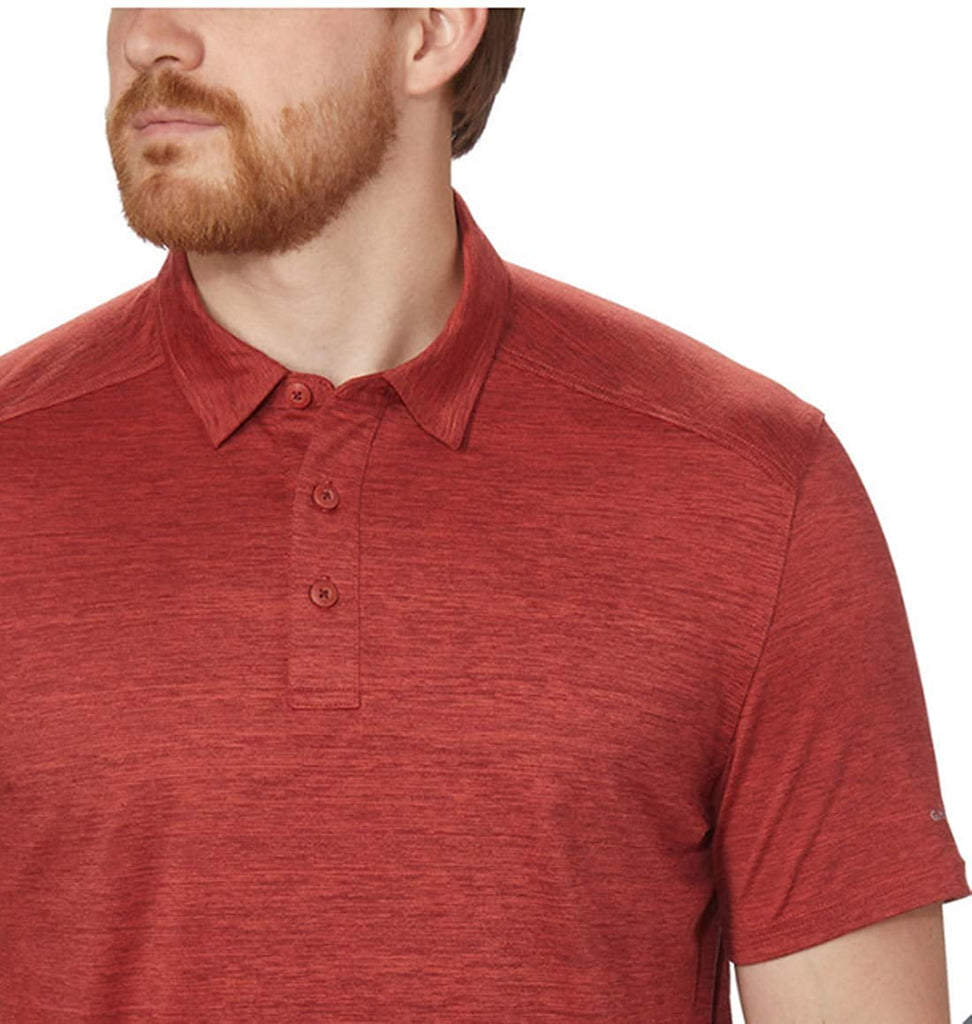 G.H. Bass & Co. Men's Short Sleeve Cooling Stretch UPF 50 Polo