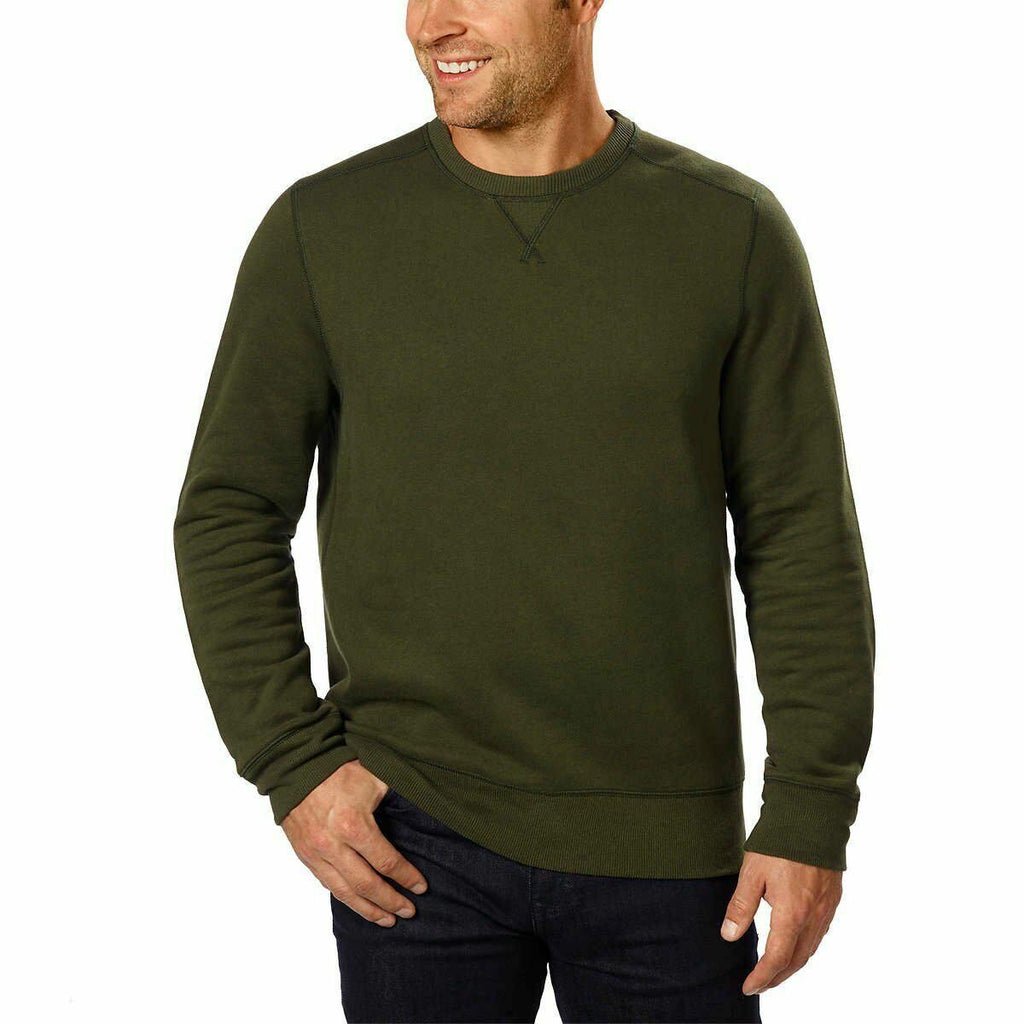 G.H Bass & Co. Men's Pullover Crew Sweatshirt