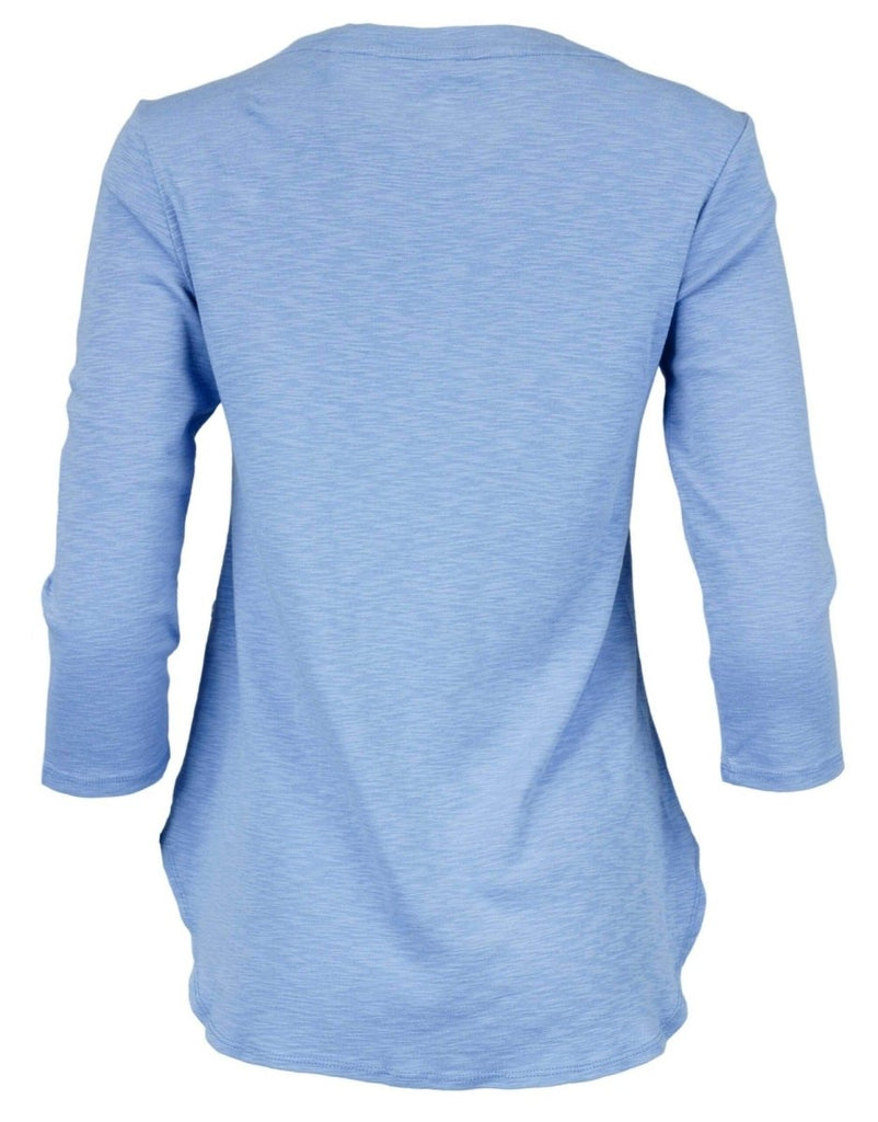 Gloria Vanderbilt Women's 3/4 Sleeve Slub Tee