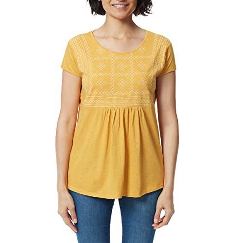 Gloria Vanderbilt Women's Embroidered Tee