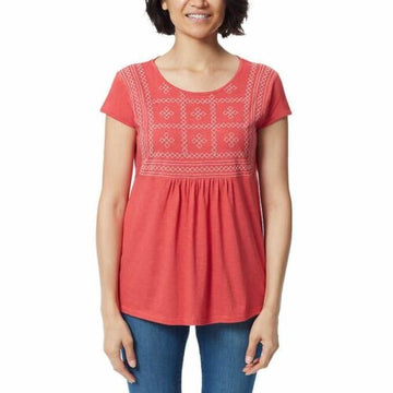 Gloria Vanderbilt Women's Embroidered Tee