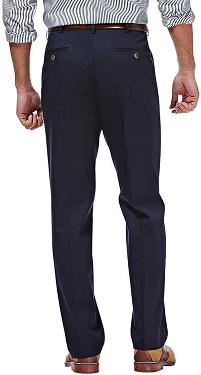 Haggar Men's Straight Fit Premium No Iron Pants