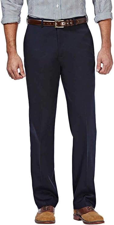 Haggar Men's Straight Fit Premium No Iron Pants