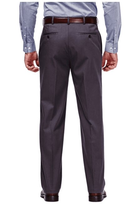 Haggar Men's Straight Fit Premium No Iron Pants