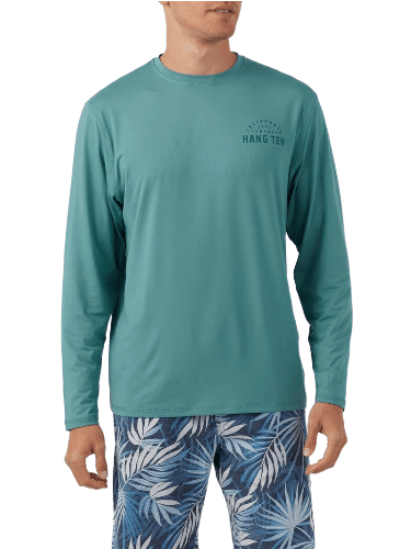 Hang Ten Men's Lightweight Long Sleeve Sun Tee