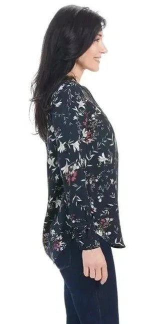 Hilary Radley Women's Long Sleeve Blouse