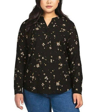 Hilary Radley Women's Long Sleeve Blouse