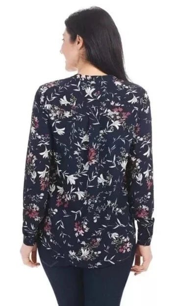 Hilary Radley Women's Long Sleeve Blouse