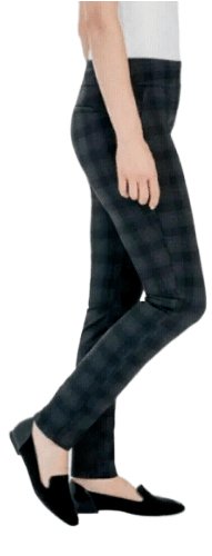 Hilary Radley Women's Plaid Office Leggings
