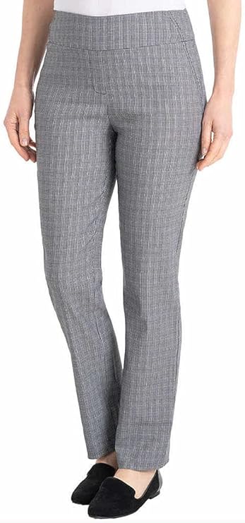 Hilary Radley Women's Pull-On Pants with Tummy Control