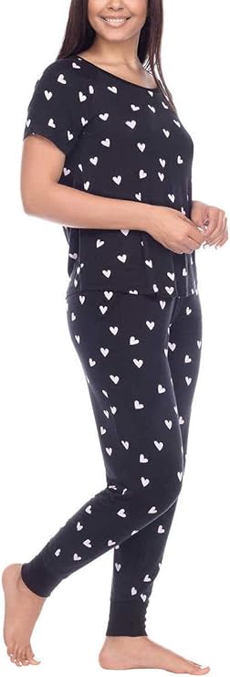 Honeydew Womens 2-Piece Jersey Pajama Jogger Lounge Set