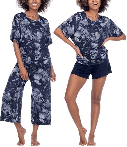 Honeydew Women's 3 Piece Super Soft Jersey Pajama Set