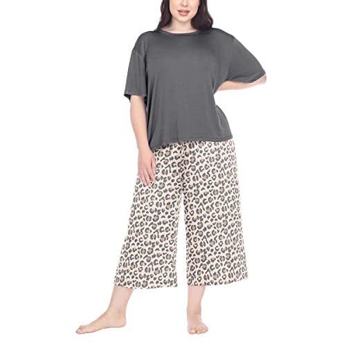 Honeydew Women's 3 Piece Super Soft Jersey Pajama Set