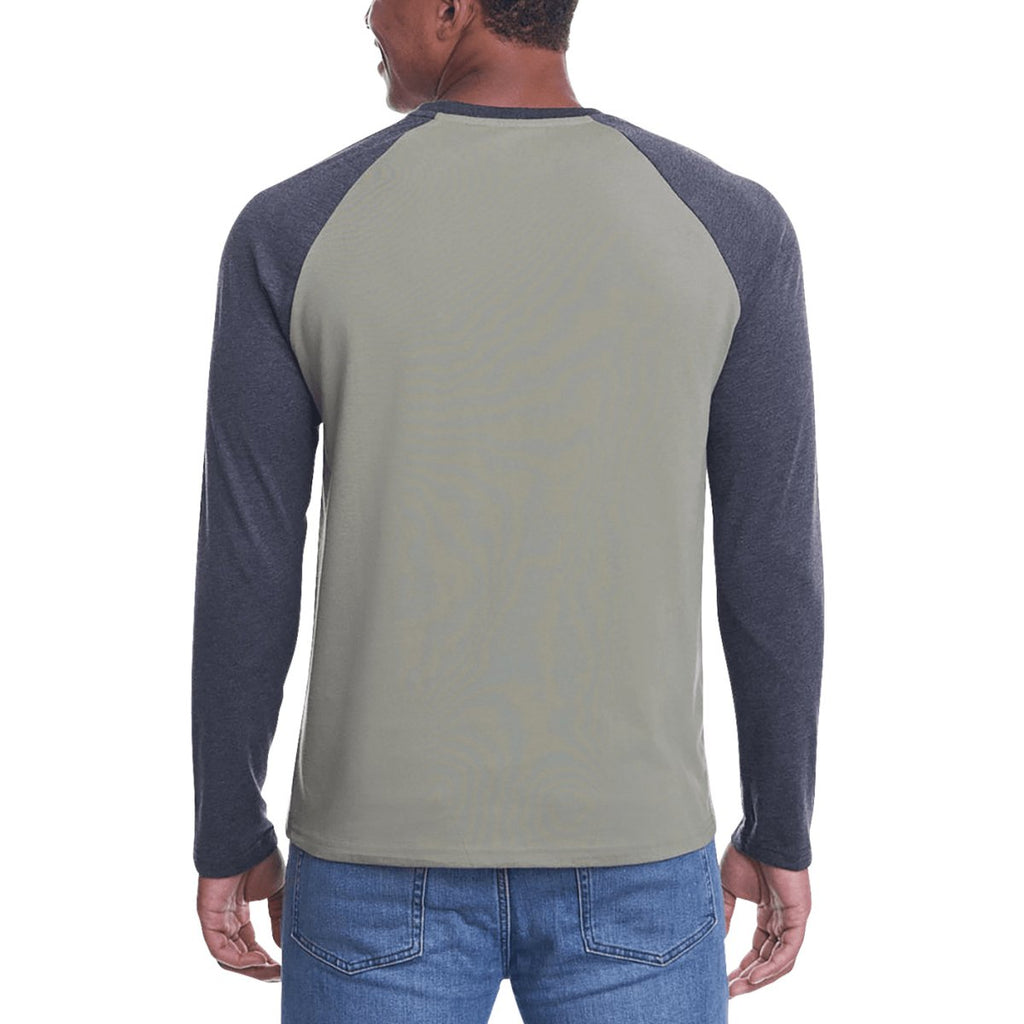 Hurley Men's Baseball Raglan Long Sleeve T-Shirts